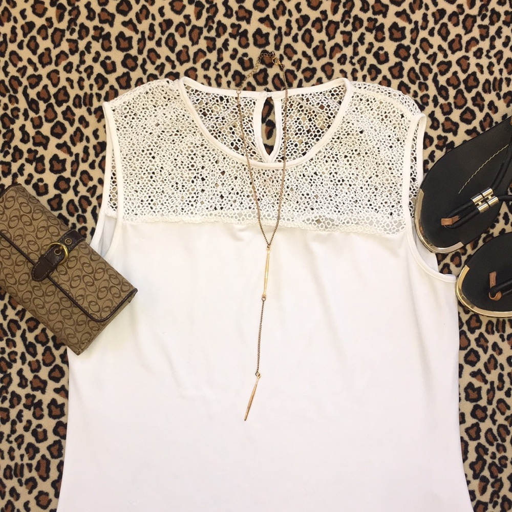 CALVIN KLEIN WHITE BLOUSE
